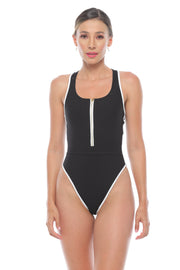 Tristan one piece high leg