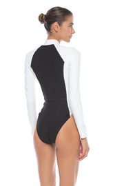 Ramona one piece high leg