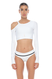 Madox cropped rash guard